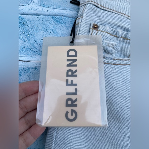 GRLFRND Helena High Rise Cut Off Short size 26 - Picture 4 of 14